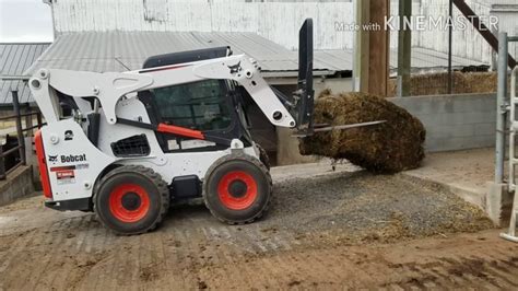 Using the Bobcat s770 skid steer for everyday farm chores